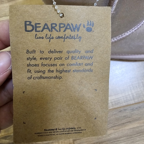 New BearPaw Elle Exotic Youth Pink Glitter, size US 5 - Picture 8 of 14